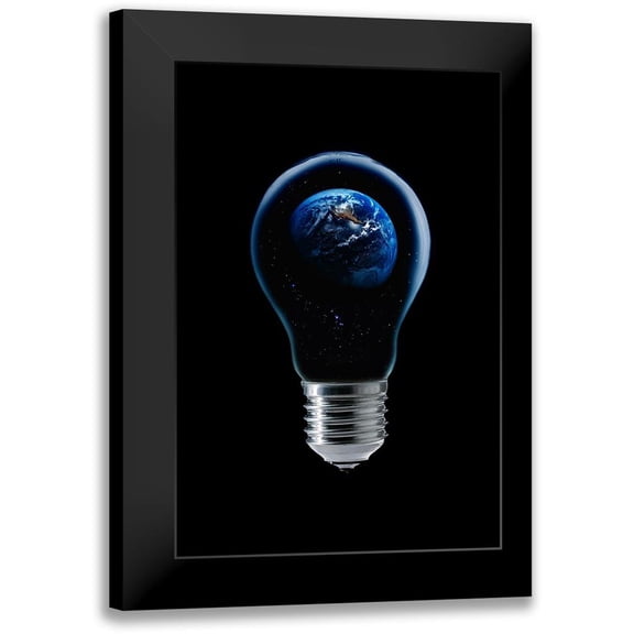 Eisele, Stefan 17x24 Black Modern Framed Museum Art Print Titled - The 4 Elements Iv
