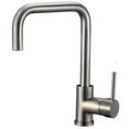 thumbnail image 1 of Eisen Home Lago Single Hole Single Handle Kitchen Faucet Brushed Nickel Nickel Finish, 1 of 3