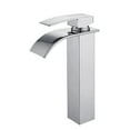 thumbnail image 1 of Eisen Home Raina 10" Single Hole Vessel Sink Bathroom Faucet Polished chrome Chrome Finish, 1 of 4