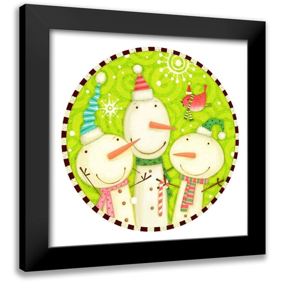 Eisner, Viv 12x12 Black Modern Framed Museum Art Print Titled - Bright Believe Collection C
