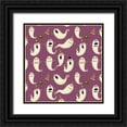thumbnail image 1 of Eisner, Viv 12x12 Black Ornate Wood Framed with Double Matting Museum Art Print Titled - Happy Haunting Collection G, 1 of 4