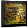 thumbnail image 1 of Eisner, Viv 15x15 Black Modern Framed Museum Art Print Titled - Coffee 3 Espresso, 1 of 5