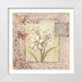 thumbnail image 1 of Eisner, Viv 15x15 White Modern Wood Framed Museum Art Print Titled - Word 1 Love, 1 of 4