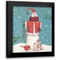 thumbnail image 1 of Eisner, Viv 15x17 Black Modern Framed Museum Art Print Titled - Snowman 3, 1 of 5