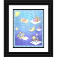 thumbnail image 1 of Eisner, Viv 15x18 Black Ornate Wood Framed with Double Matting Museum Art Print Titled - Rhyme 3 Fiddle 2, 1 of 4