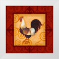 thumbnail image 1 of Eisner, Viv 20x20 White Modern Wood Framed Museum Art Print Titled - Rooster 2, 1 of 4