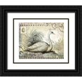 thumbnail image 1 of Eisner, Viv 32x26 Black Ornate Wood Framed with Double Matting Museum Art Print Titled - Swan, 1 of 4