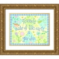 thumbnail image 1 of Eisner, Viv 32x26 Gold Ornate Wood Framed with Double Matting Museum Art Print Titled - Sayings 1 Friends, 1 of 4