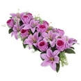 thumbnail image 1 of Eisoary 18Pcs Artificial Flowers Fashion Delicate DIY Artificial Rose Lily Flowers for Household, 1 of 13