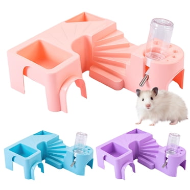 YML Single Story Dwarf Hamster Cage with Small Wheel/Dish and Water ... - Hamster Cage Sets For Large Hamsters With Water Bottle
