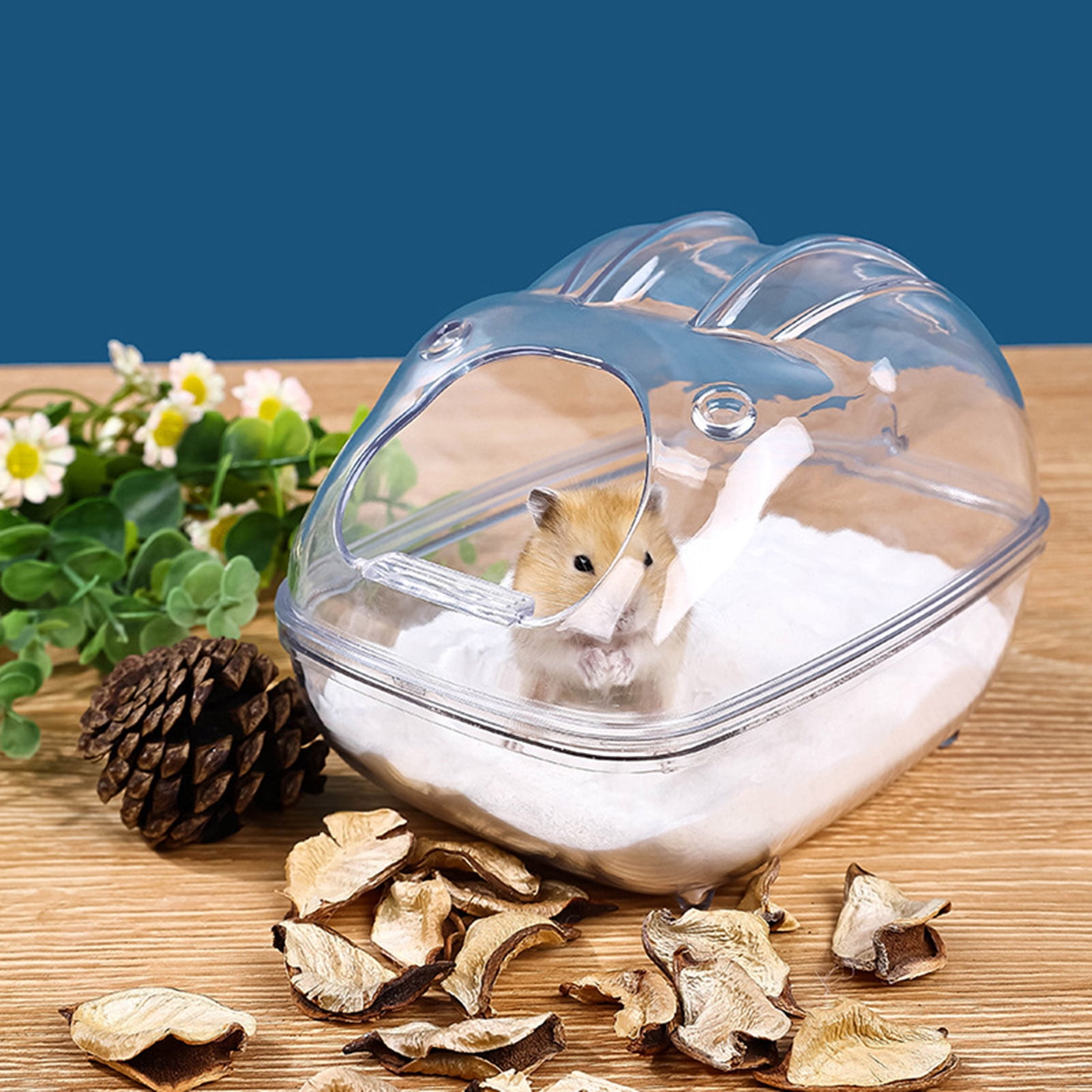 Eisoary Hamster Toilet Cage Transparent Hamster Bathroom Box Anti ... - Hamster Diarrhea Cage
