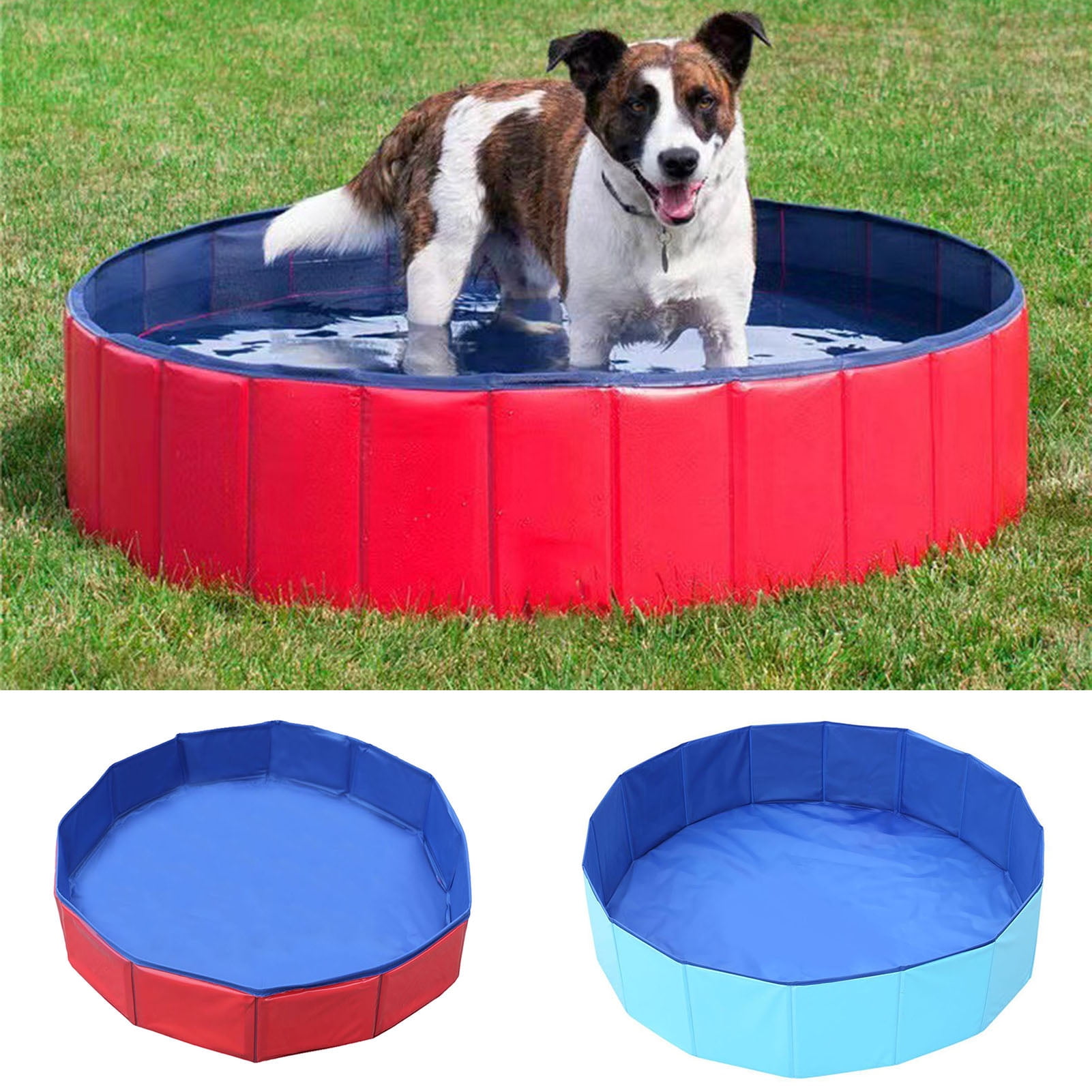 Eisoary Pet Bath Tub Cat Bath Pool Pet Water Playing Swimming Tub ...