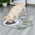 Eisoary Pet Sniffing Pad Interactive Slow Feeding Mat Pet Puzzle Toy