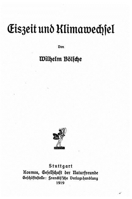 Eiszeit und Klimawechsel (Paperback)