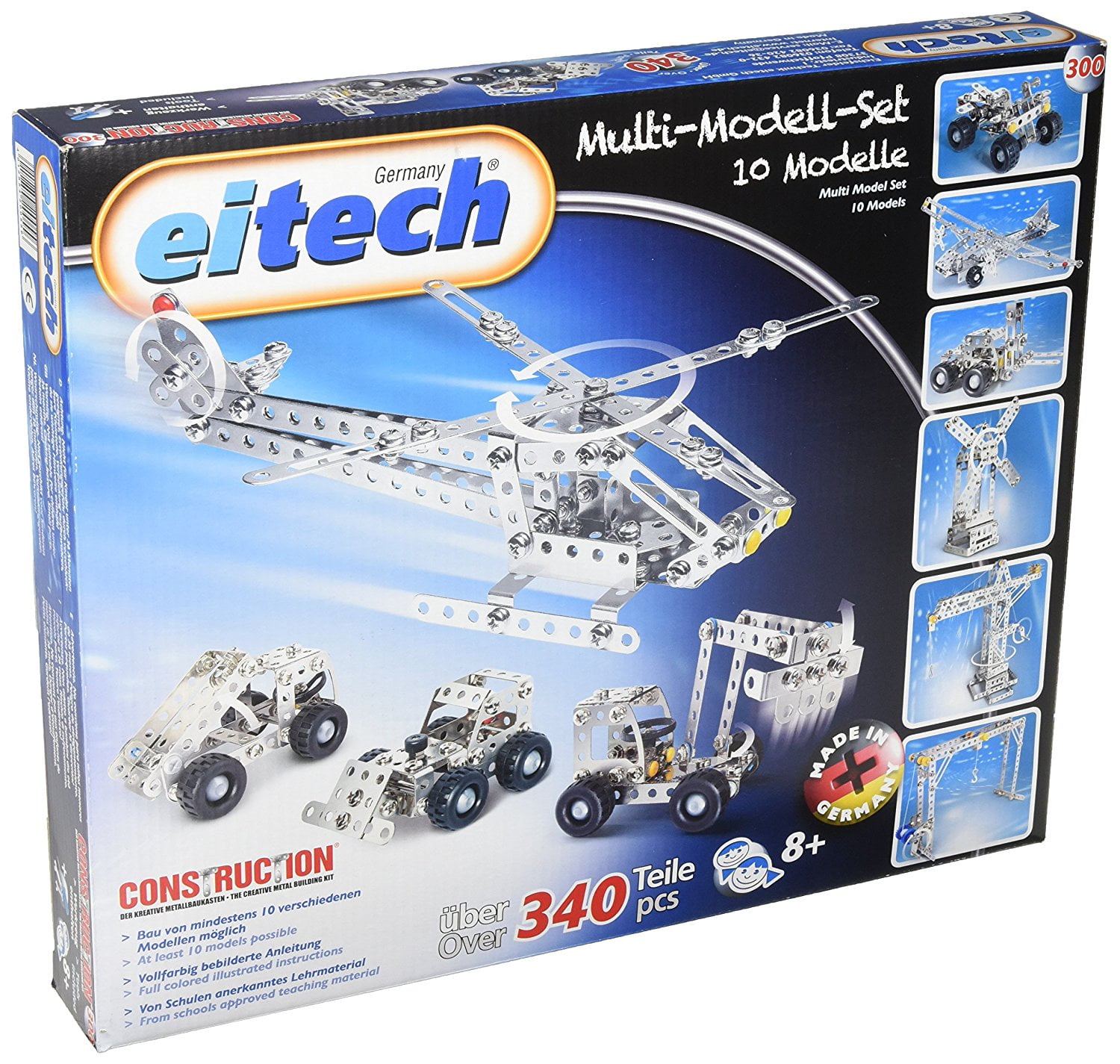 Eitech+10007-c07+Classic+Series+Gearwheel+Mechanical+Construction+Set+Kit  for sale online