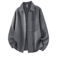 thumbnail image 1 of Eiyaclvo Mens Casual Button Down Shirts Long Sleeve Fall Shirt Business Work Shirts, 1 of 4