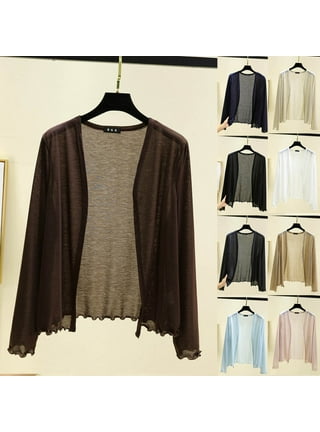 トップス todo SHEER LAYERED LONG CARDIGAN 41c1LZijxfL.jpg