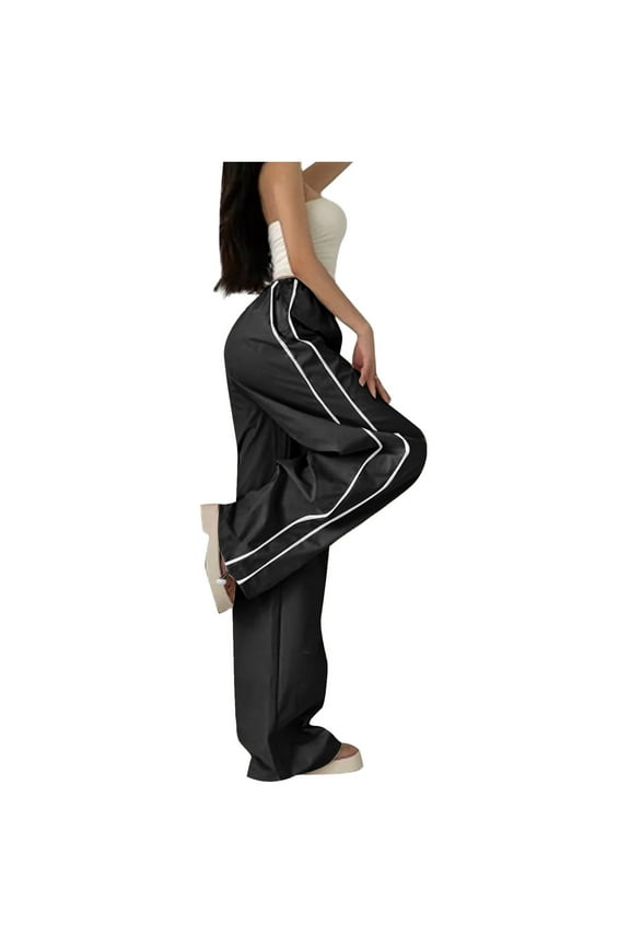 Wide Leg Pants for Women Straight Leg Sweatpants Trendy Athletic Running Pants Comfy Soft Pants Workout Pants Baggy Sweatpants