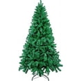 thumbnail image 1 of Ejiaya Artificial Christmas Pine Tree Fake Xmas Spruce Trees Holiday Decoration with Metal Stand Easy Assembly for Outdoor and Indoor Decor Green, 1 of 6