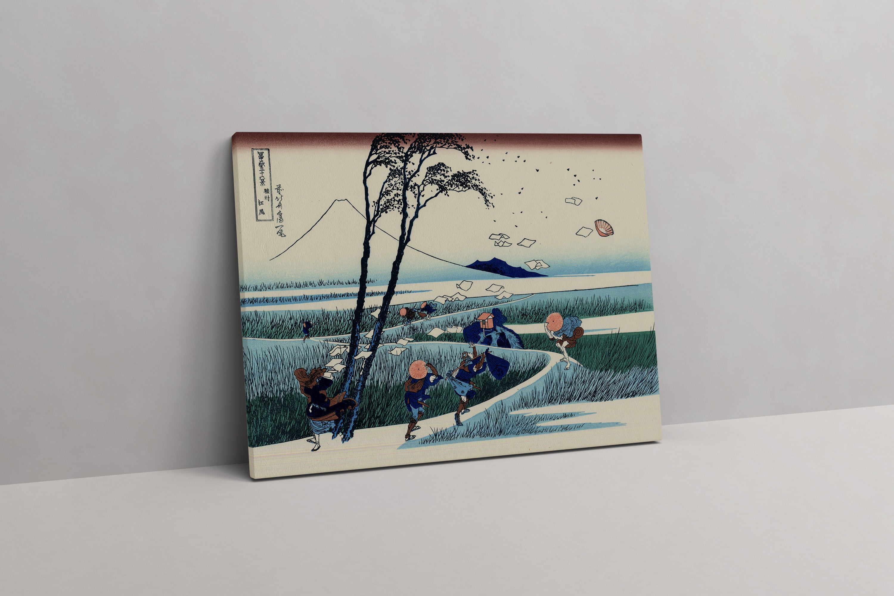 Ejiri in the Suruga province Canvas Wall Art Wall Décor by Hokusai