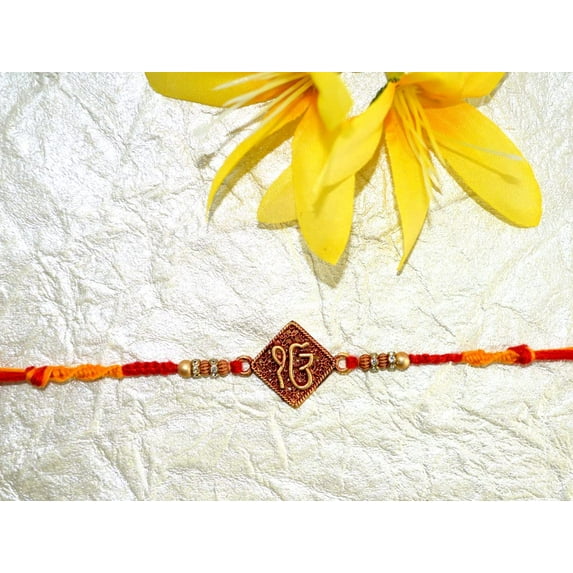 Ek Onkar Rakhi for Brother | Designer Bracelet For Rakshabandhan ...