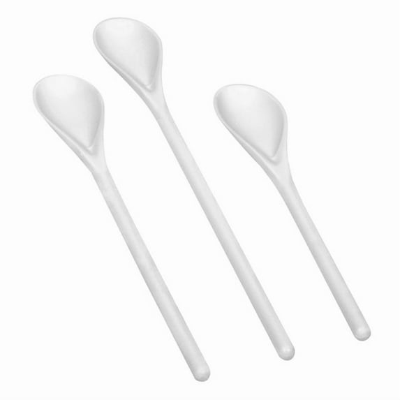 Ekco 3 Count White Poly Spoon Set