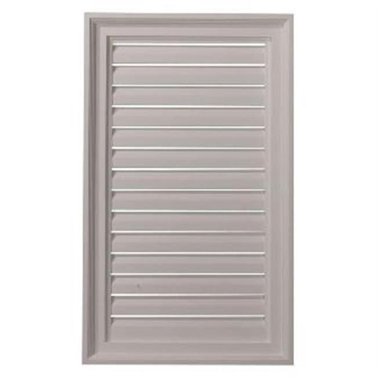 Eken A Millwork 18 in. W x 30 in. Architectural Vertical Gable Vent