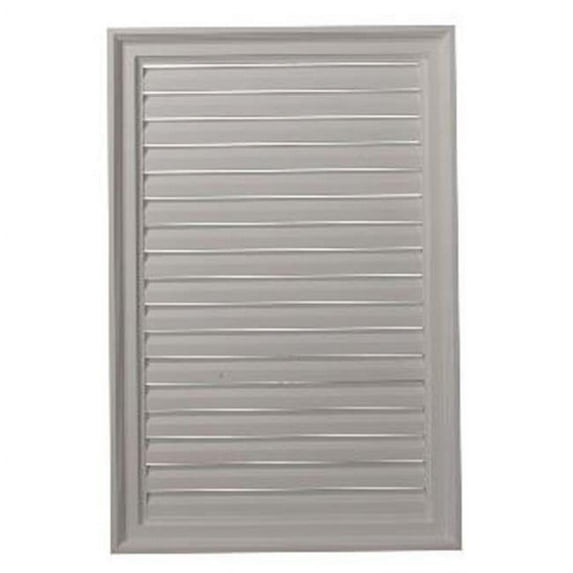 Eken A Millwork 24 in. W x 36 in. Architectural Vertical Gable Vent Louver, Function Al