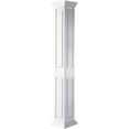 thumbnail image 1 of Ekena Millwork 06"W x 09'H Craftsman Classic Square Non-Tapered, Double Raised Panel Column, Crown Capital & Crown Base, 1 of 6