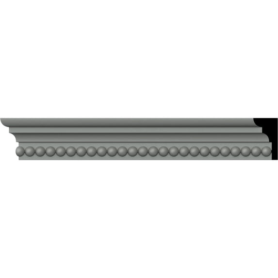Ekena Millwork 1 1/2"H x 7/8"P x 94 1/2"L, (3/8" Repeat), Rope Chair Rail (12-Pack)