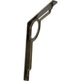 thumbnail image 1 of Ekena Millwork 1 1/2"W x 12"D x 15"H Maria Wrought Iron Bracket, (Single center brace), Antiqued Pale Gold, 1 of 8