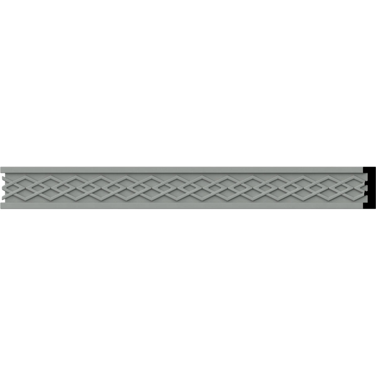 Swindon White Polyurethane Crown Chair Rail Moulding Set