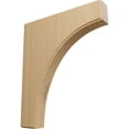 thumbnail image 1 of Ekena Millwork 1 3/4"W x 10"D x 12"H Clarksville Bracket, Cherry (4-Pack), 1 of 5