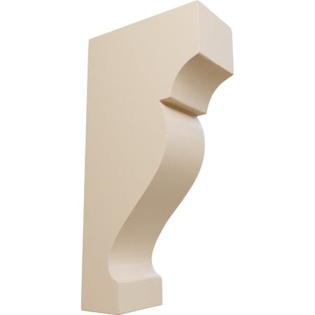 Ekena Millwork 1 3/4"W x 3 1/2"D x 7"H Small Dearborn Wood Corbel, Alder