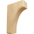 thumbnail image 1 of Ekena Millwork 1 3/4"W x 4"D x 6"H Clarksville Bracket, Red Oak (6-Pack), 1 of 4
