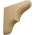 thumbnail image 1 of Ekena Millwork 1 3/4"W x 5 1/2"D x 5 1/2"H Stratford Wood Bracket, Cherry (2-Pack), 1 of 4