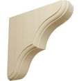 thumbnail image 1 of Ekena Millwork 1 3/4"W x 5 1/2"D x 5 1/2"H Stratford Wood Bracket, Rubberwood, 1 of 4