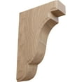 thumbnail image 1 of Ekena Millwork 1 3/4"W x 5"D x 7 1/2"H Bedford Wood Bracket, Mahogany (6-Pack), 1 of 4