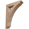 thumbnail image 1 of Ekena Millwork 1 3/4"W x 6 1/2"D x 9"H Small Thorton Wood Bracket, Mahogany (4-Pack), 1 of 4