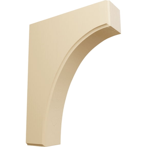 Ekena Millwork 1 3/4"W x 6"D x 8"H Clarksville Bracket, Maple (4-Pack)