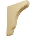 thumbnail image 1 of Ekena Millwork 1 3/4"W x 7 1/4"D x 9 1/2"H Plymouth Wood Bracket, Alder (4-Pack), 1 of 4