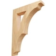 thumbnail image 1 of Ekena Millwork 1 3/4"W x 8 1/2"D x 12"H Large Avila Wood Bracket, Red Oak (2-Pack), 1 of 5