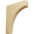 thumbnail image 1 of Ekena Millwork 1 3/4"W x 8"D x 10"H Clarksville Bracket, Alder (4-Pack), 1 of 4
