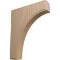 thumbnail image 1 of Ekena Millwork 1 3/4"W x 8"D x 10"H Clarksville Bracket, Mahogany (2-Pack), 1 of 4