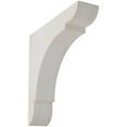 thumbnail image 1 of Ekena Millwork 1 3/4"W x 8"D x 8"H Medium Olympic Wood Vintage Decor Bracket, Chalk Dust White, 1 of 6