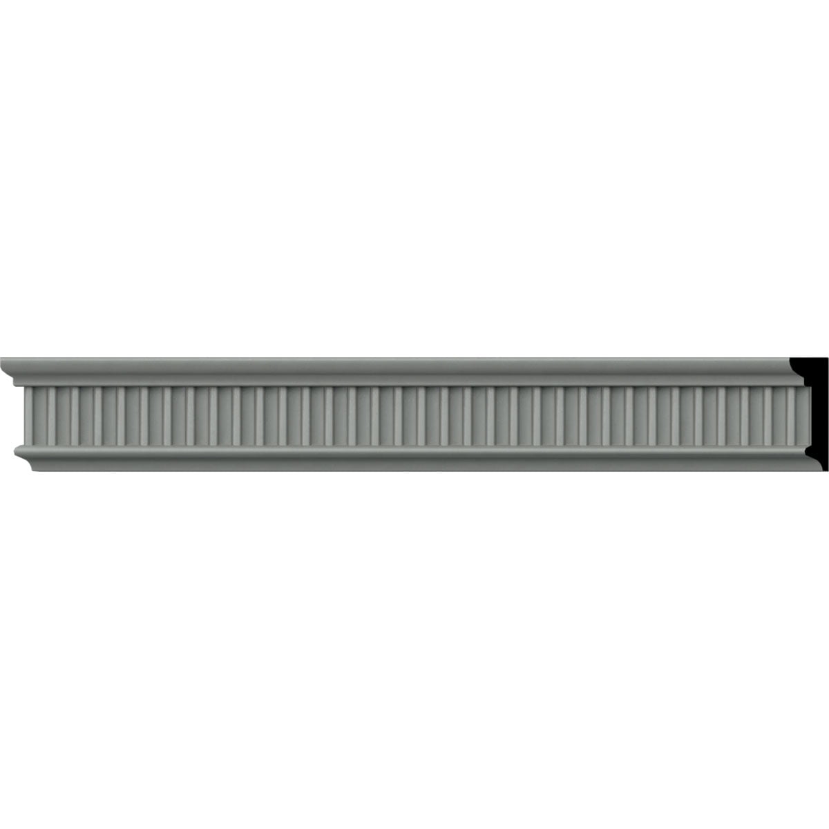 Linus White Polyurethane Decorative Chair Rail Moulding