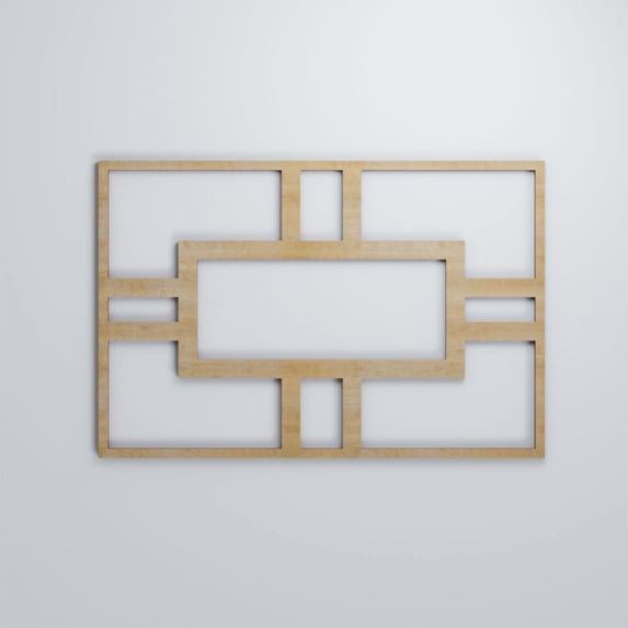 Ekena Millwork 10 1/4"W x 15 3/8"H x 1/4"T Medium Hastings Decorative Fretwork Wood Wall Panels, Birch