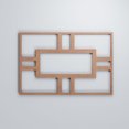 thumbnail image 1 of Ekena Millwork 10 1/4"W x 15 3/8"H x 3/8"T Medium Hastings Decorative Fretwork Wood Wall Panels, Wood (Paint Grade), 1 of 3