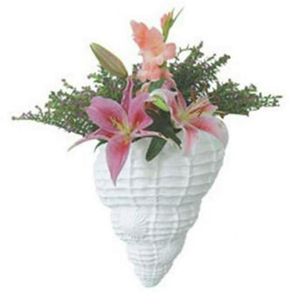Ekena Millwork 10 1/8"W x 5 1/2"D x 12 1/2"H Sea Shell Wall Sconce-Width:10.125