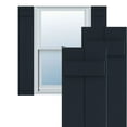 thumbnail image 1 of Ekena Millwork 10 3/4"W x 48"H True Fit PVC Two Board Joined Board-n-Batten Shutters, Starless Night Blue (Per Pair - Hardware Not Included), 1 of 9